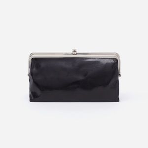 HOBO Lauren Clutch Wallet Black NEW